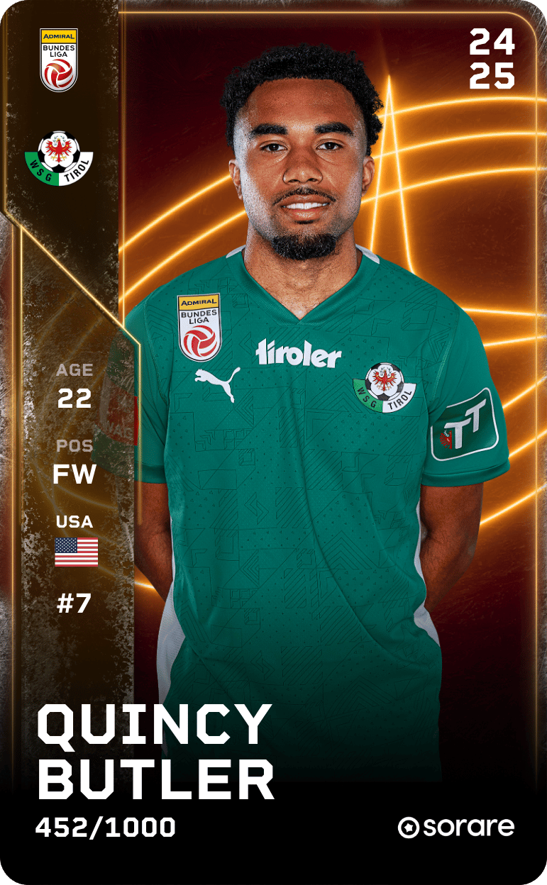 Quincy Butler 2024-25 • Limited 452/1000
