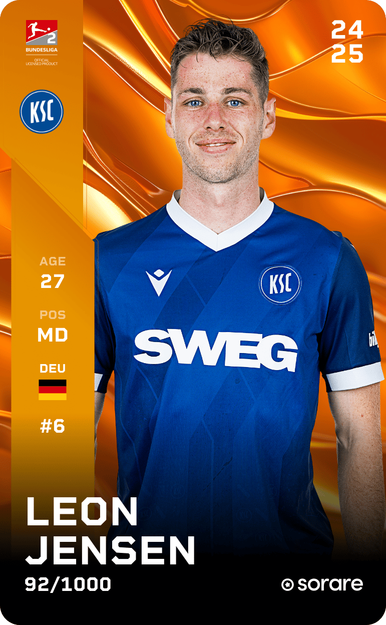 Leon Jensen 2024-25 • Limited 92/1000