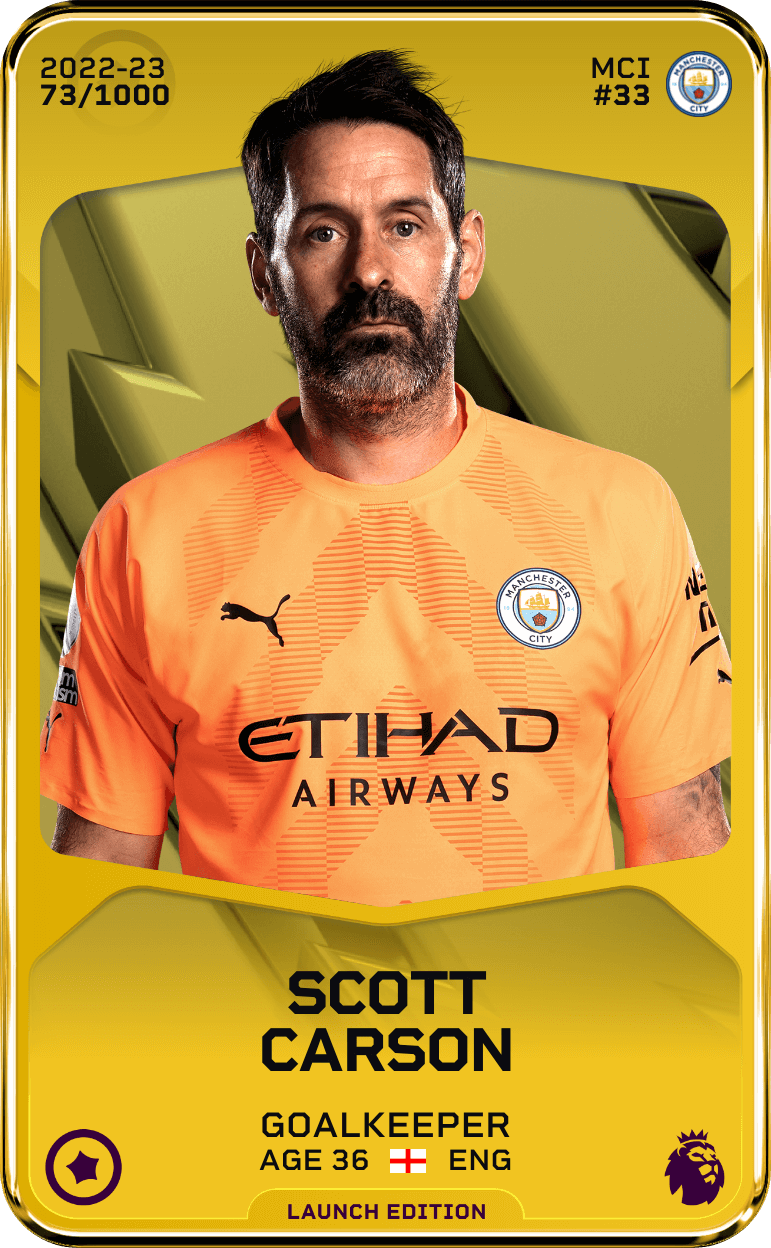 Scott Carson 2022-23 • Limited 73/1000