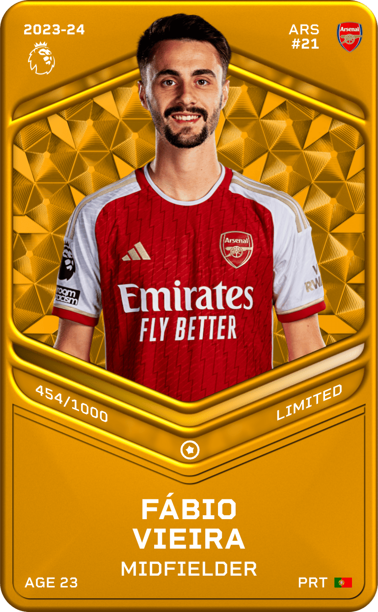 Fábio Vieira 2023-24 • Limited 454/1000