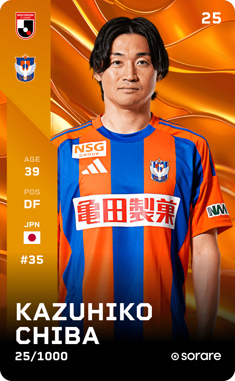 Kazuhiko Chiba 2025-26 • Limited 25/1000
