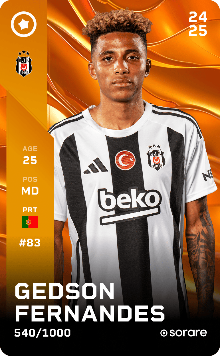 Gedson Fernandes 2024-25 • Limited 540/1000