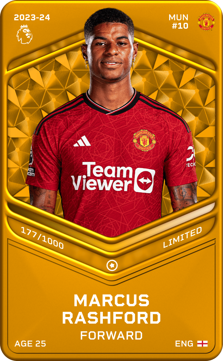 Marcus Rashford 2023-24 • Limited 177/1000