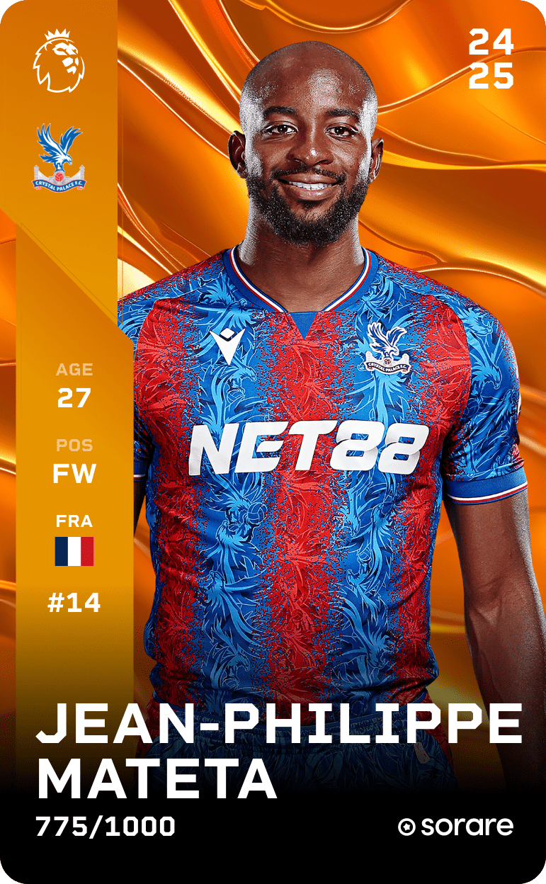 Jean-Philippe Mateta 2024-25 • Limited 775/1000