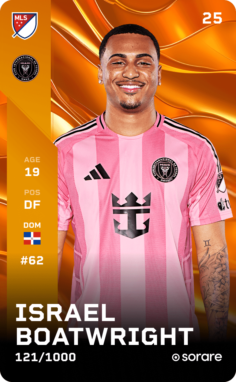 Israel Boatwright 2025-26 • Limited 121/1000