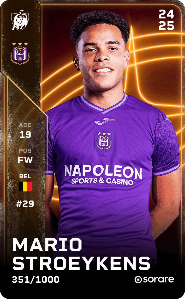 Mario Stroeykens 2024-25 • Limited 351/1000