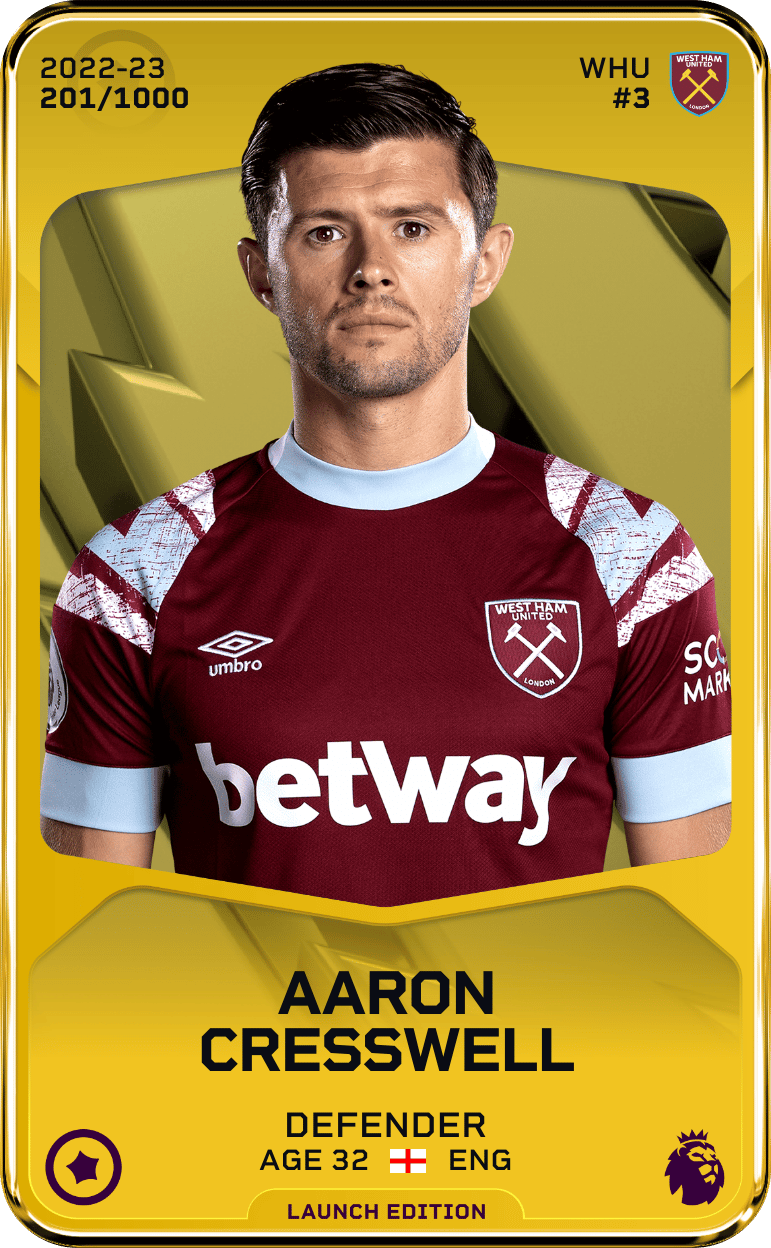Aaron Cresswell 2022-23 • Limited 201/1000