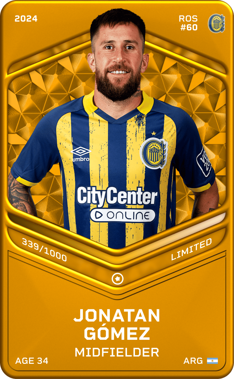 Jonatan Gómez 2024-25 • Limited 339/1000
