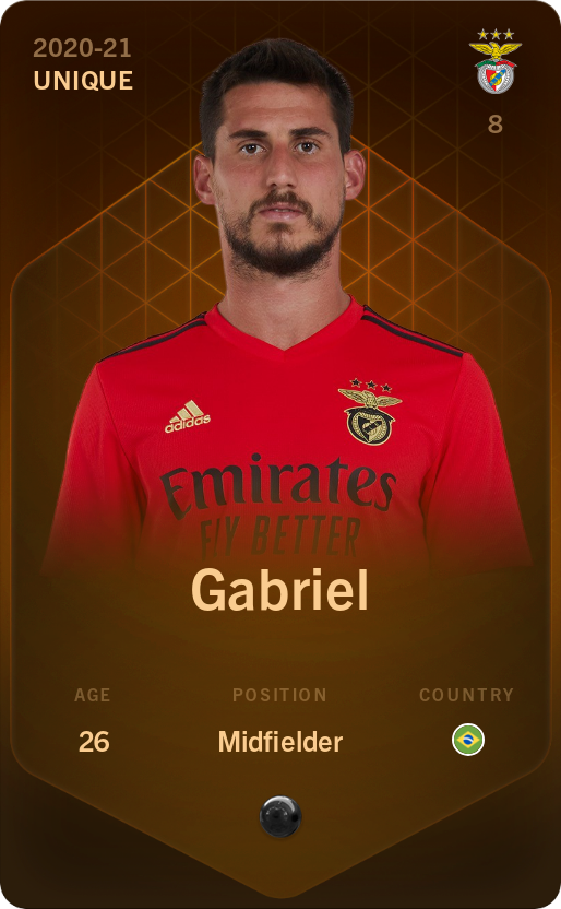 Sorare - Sorare Official - Gabriel 2020-21 • Unique - NFT # 40185224486700946367511535114584026487444844254286493564798958447102998509037