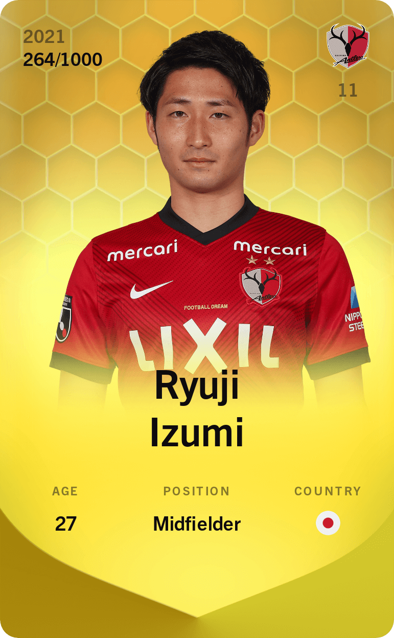 Ryuji Izumi 2021-22 • Limited 264/1000
