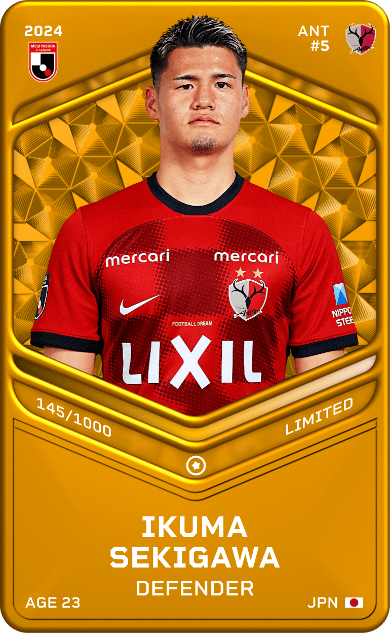 Ikuma Sekigawa 2024-25 • Limited 145/1000