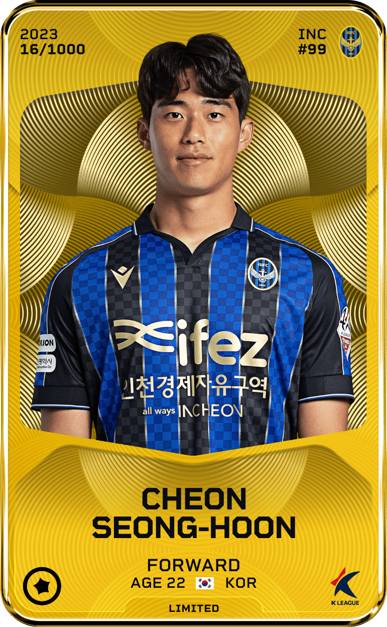Cheon Seong-Hoon 2023-24 • Limited 16/1000