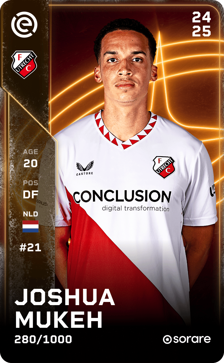 Joshua Mukeh 2024-25 • Limited 280/1000