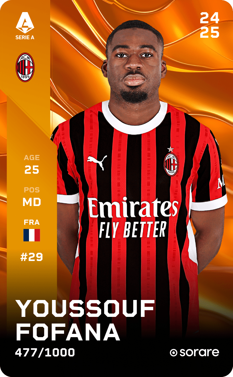 Youssouf Fofana 2024-25 • Limited 477/1000