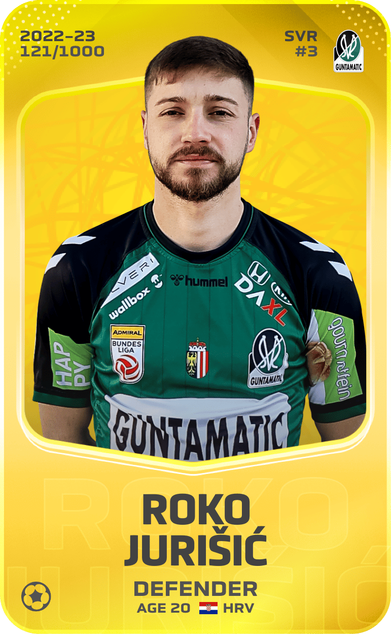 Roko Jurišić 2022-23 • Limited 121/1000