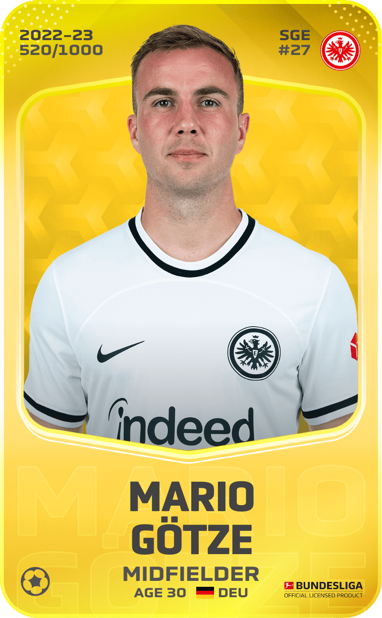 Mario Götze 2022-23 • Limited 520/1000