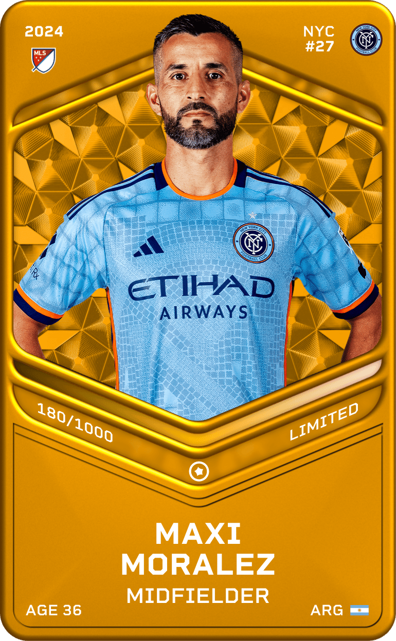 Maximiliano Moralez 2024-25 • Limited 180/1000