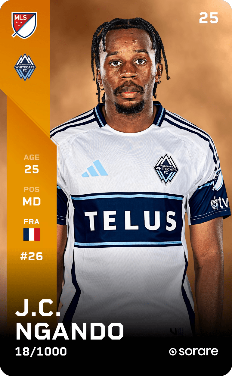 Jean-Claude Ngando 2025-26 • Limited 18/1000