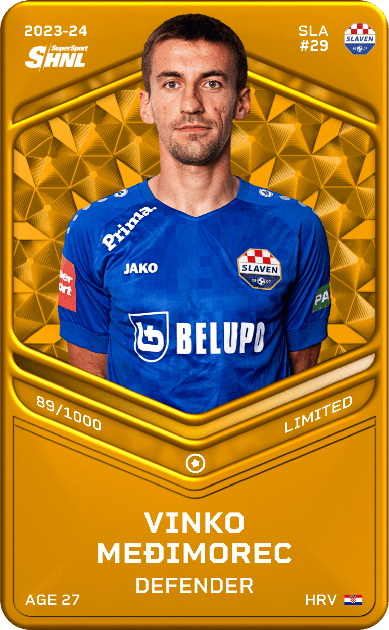 Vinko Međimorec 2023-24 • Limited 89/1000