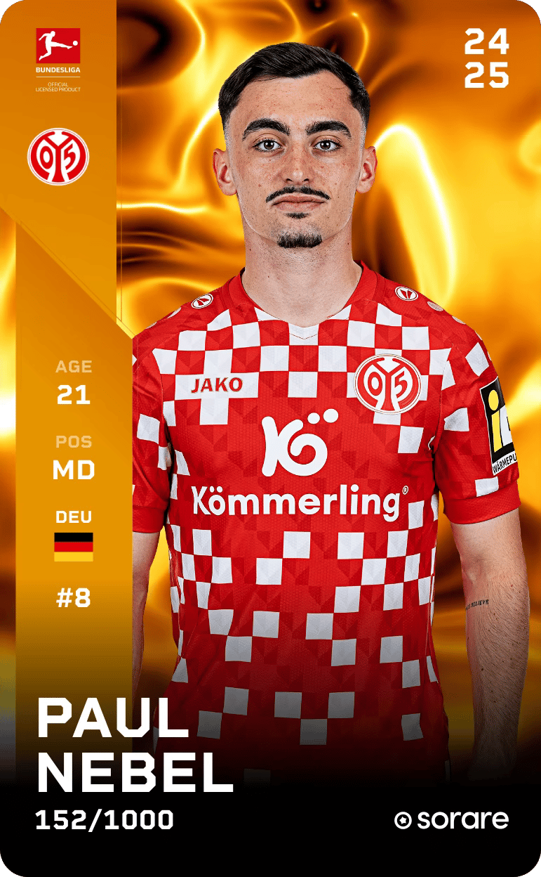 Paul Nebel 2024-25 • Limited 152/1000
