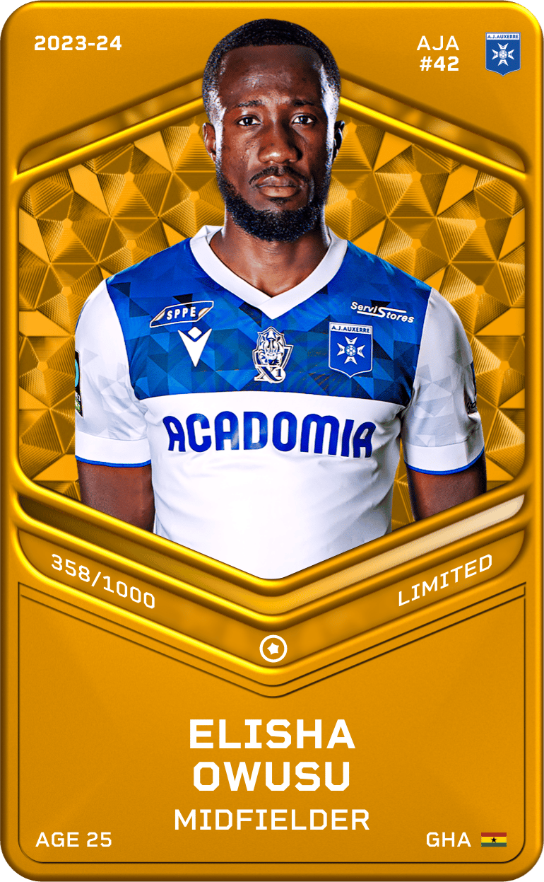 Elisha Owusu 2023-24 • Limited 358/1000