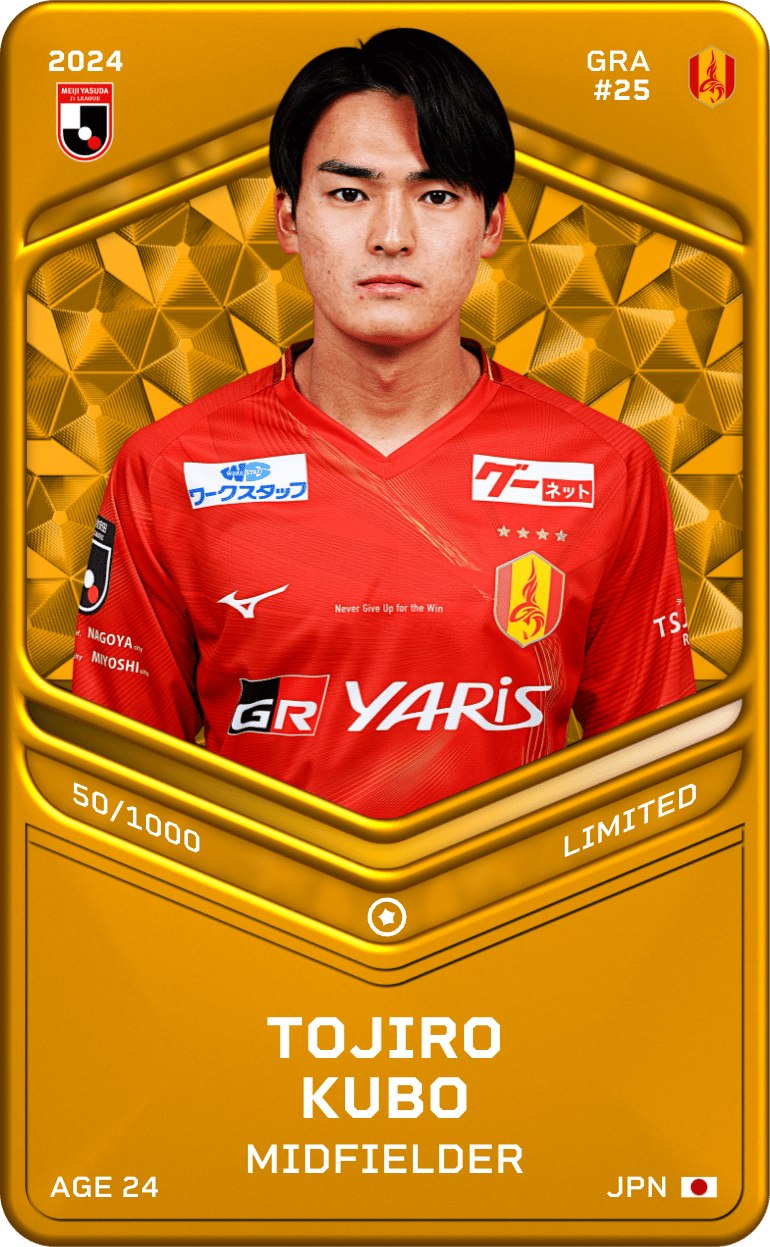 Tojiro Kubo 2024-25 • Limited 50/1000