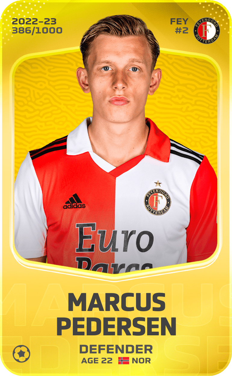 Marcus Pedersen 2022-23 • Limited 386/1000