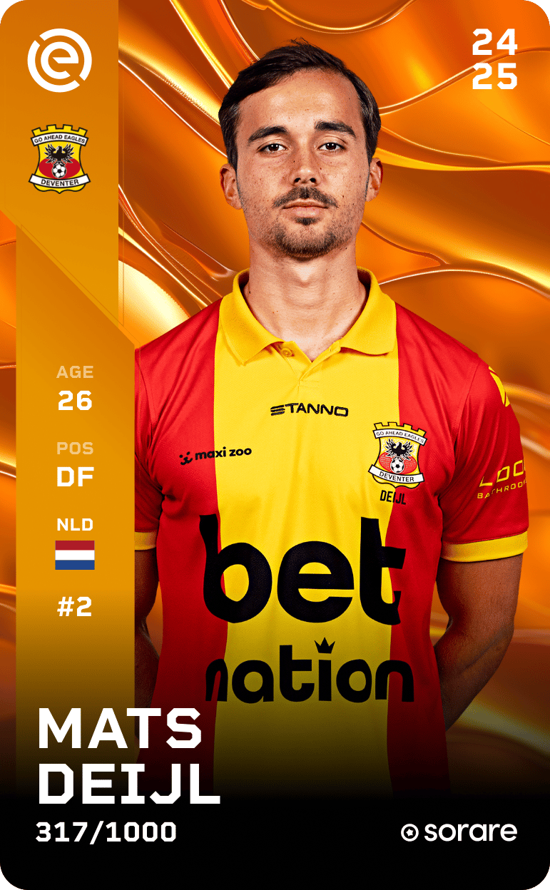 Mats Deijl 2024-25 • Limited 317/1000