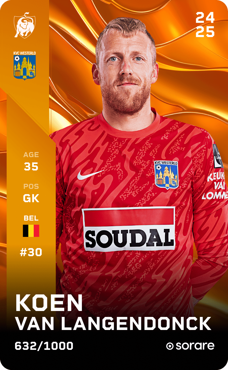 Koen Van Langendonck 2024-25 • Limited 632/1000