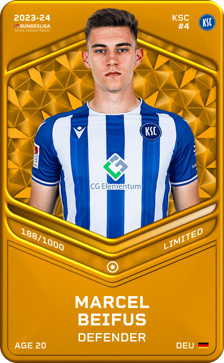 Marcel Beifus 2023-24 • Limited 188/1000