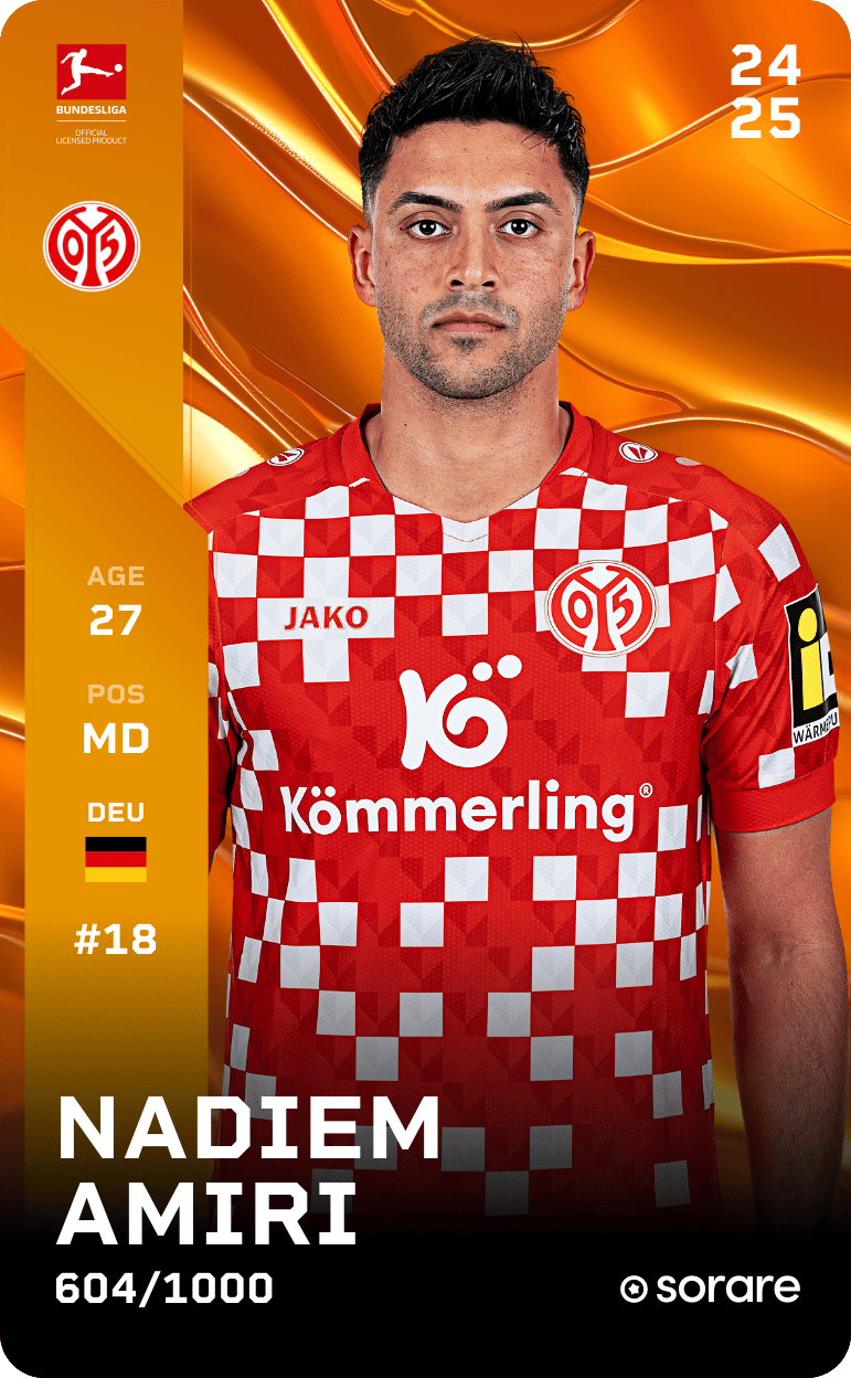 Nadiem Amiri 2024-25 • Limited 604/1000