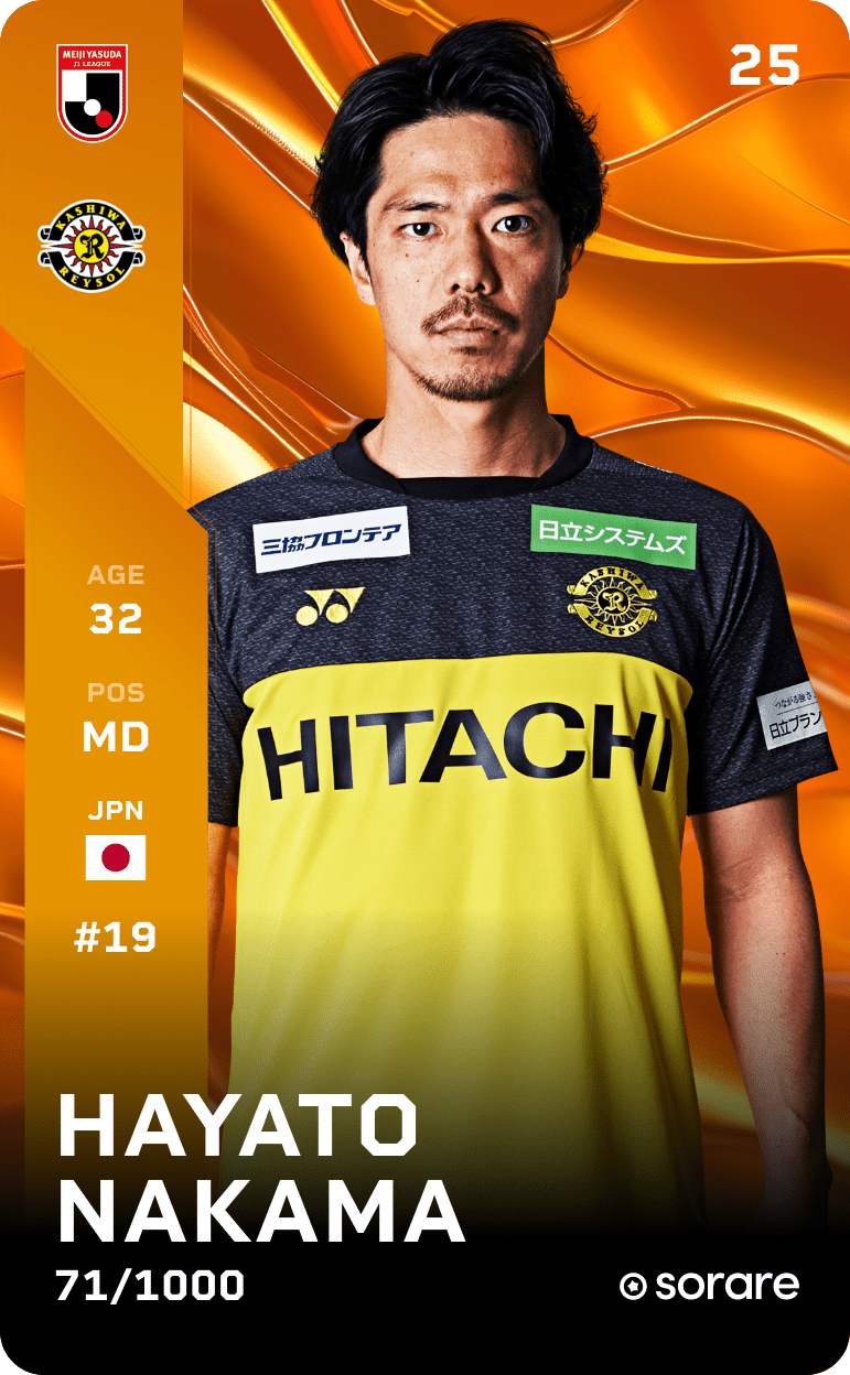 Hayato Nakama 2025-26 • Limited 71/1000