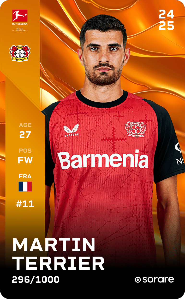 Martin Terrier 2024-25 • Limited 296/1000