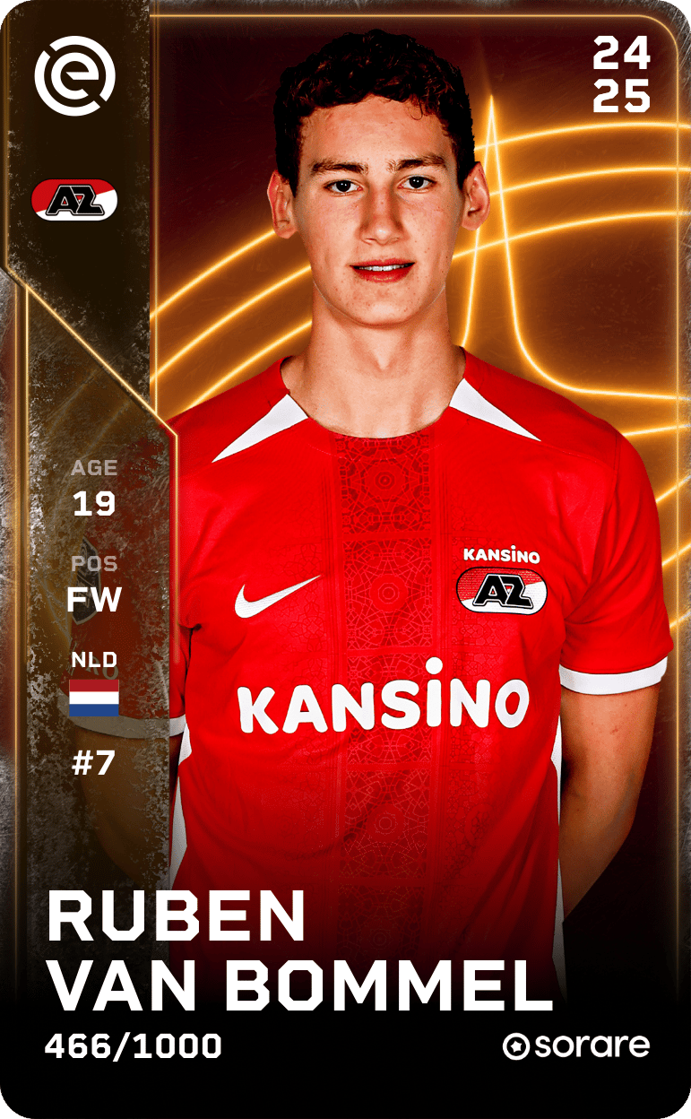 Ruben van Bommel 2024-25 • Limited 466/1000