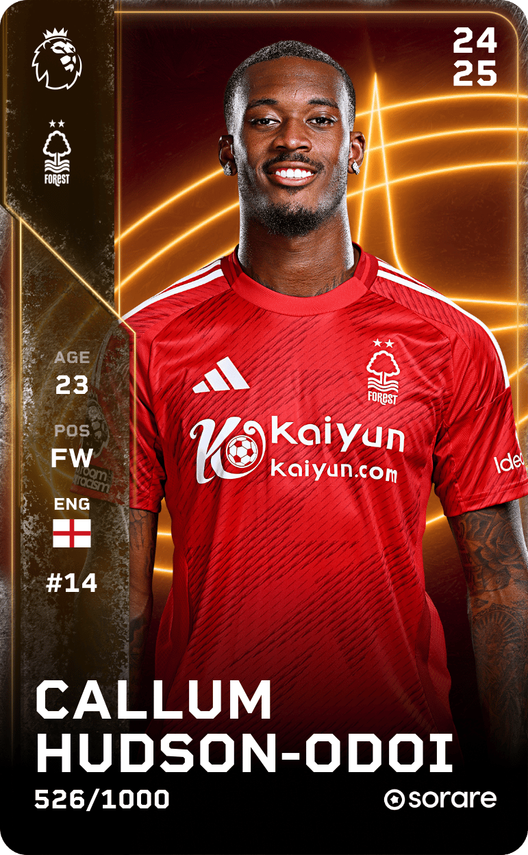 Callum Hudson-Odoi 2024-25 • Limited 526/1000
