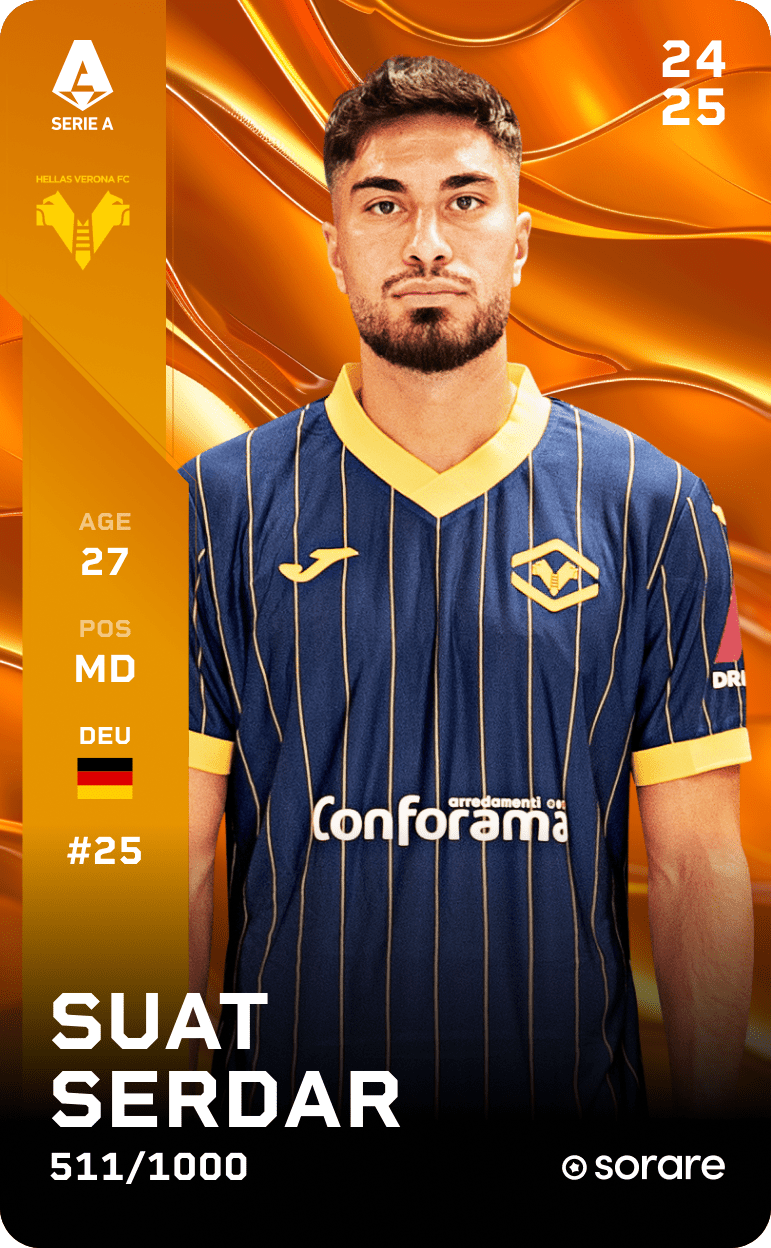 Suat Serdar 2024-25 • Limited 511/1000