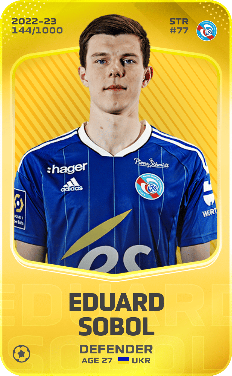 Eduard Sobol 2022-23 • Limited 144/1000