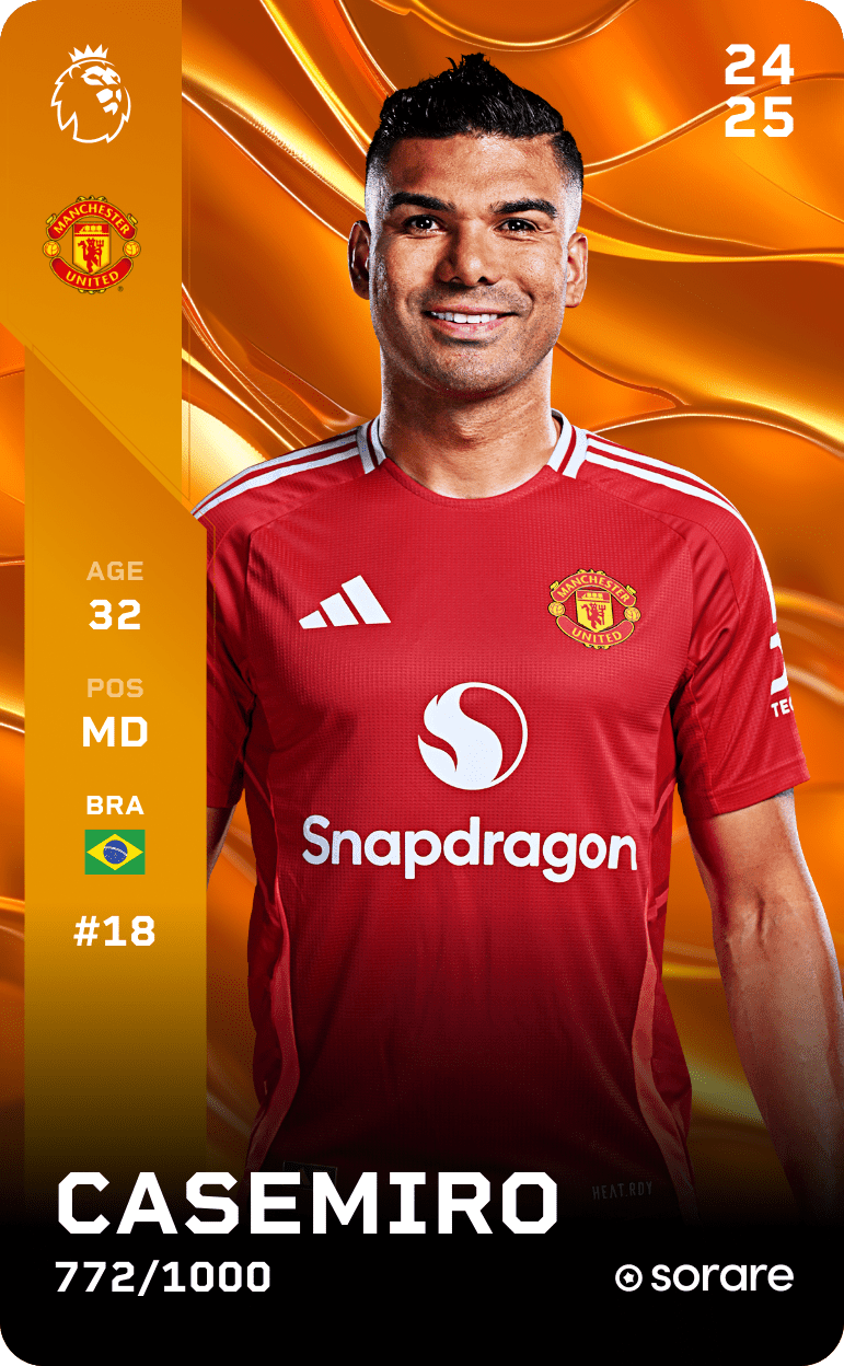 Casemiro 2024-25 • Limited 772/1000
