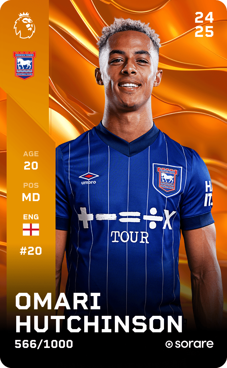 Omari Hutchinson 2024-25 • Limited 566/1000