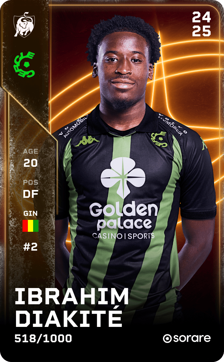 Ibrahim Diakité 2024-25 • Limited 518/1000