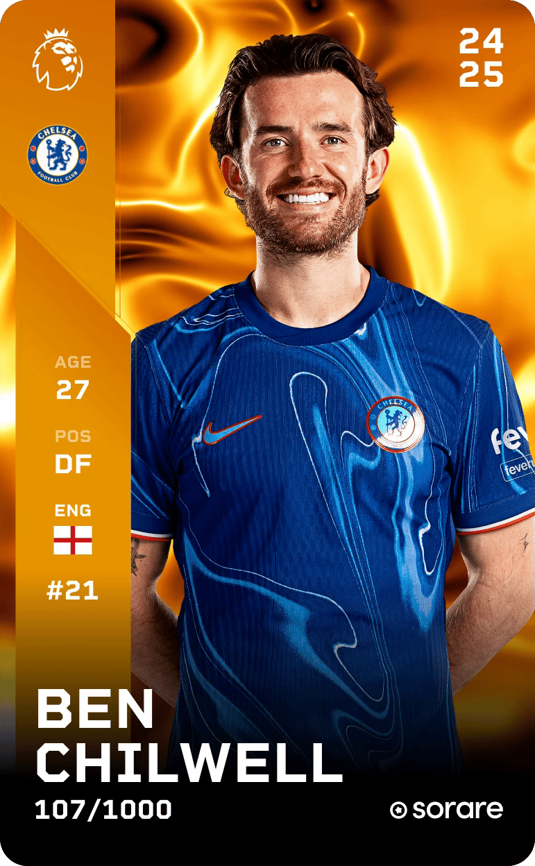 Ben Chilwell 2024-25 • Limited 107/1000
