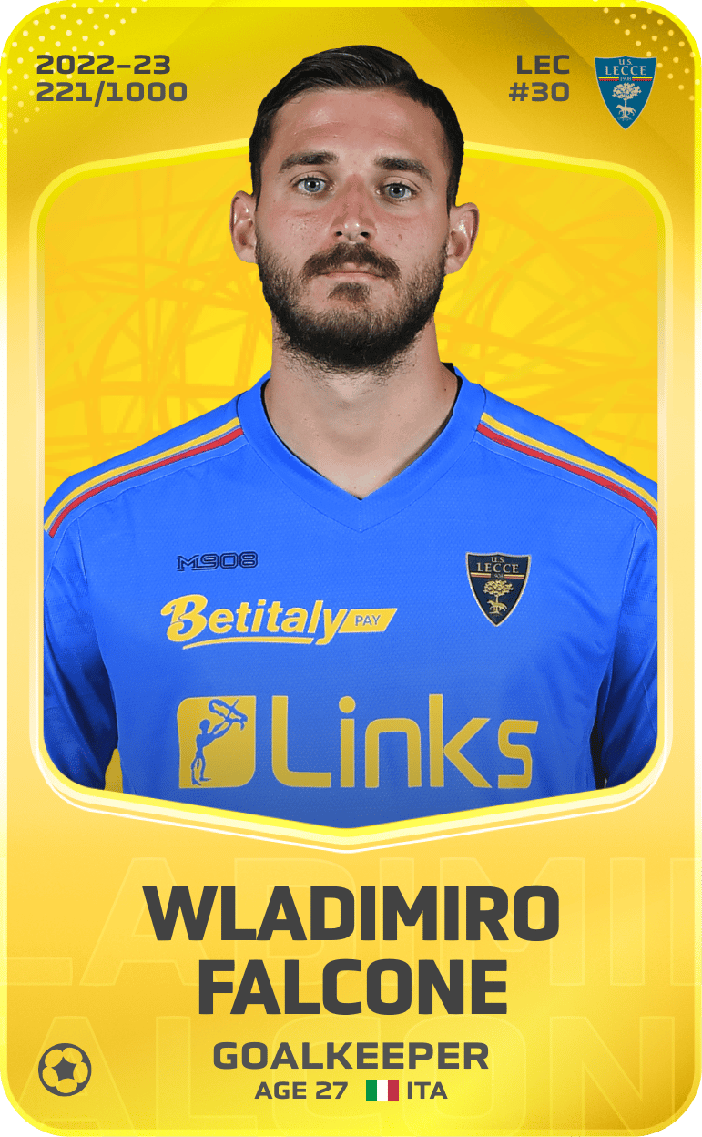 Wladimiro Falcone 2022-23 • Limited 221/1000