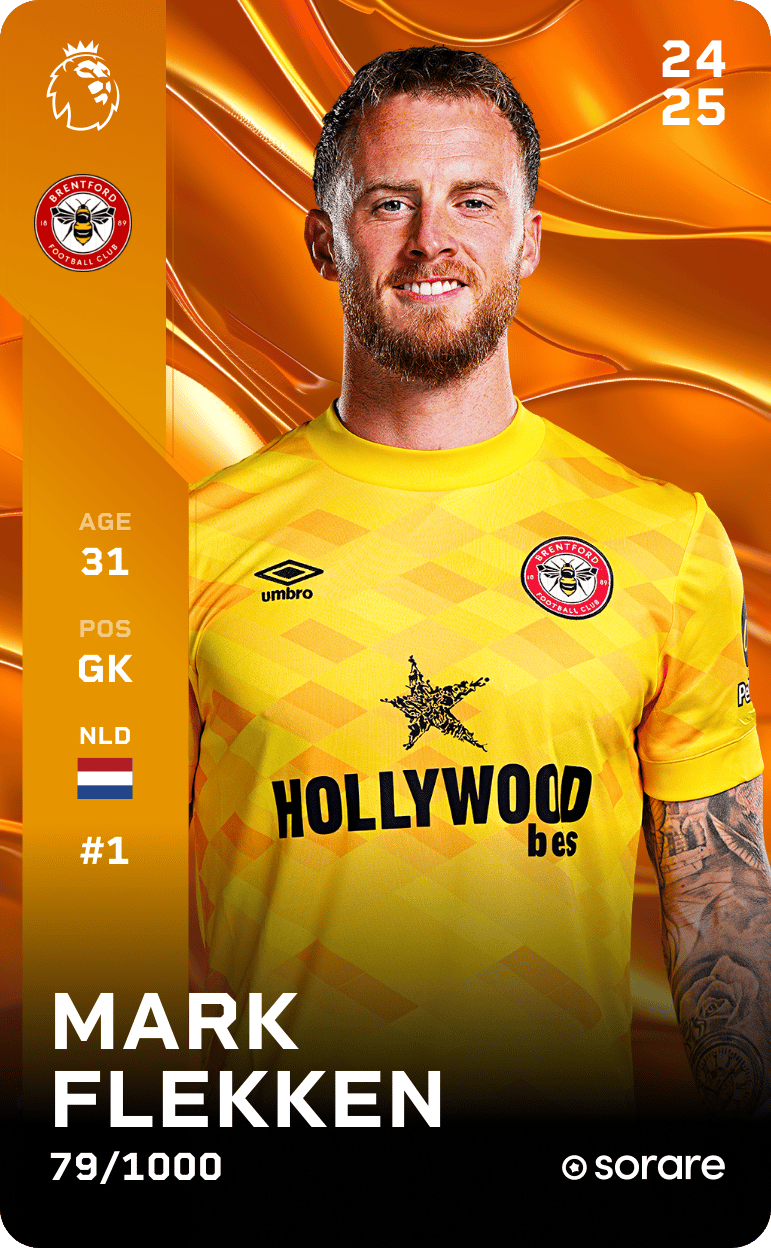 Mark Flekken 2024-25 • Limited 79/1000