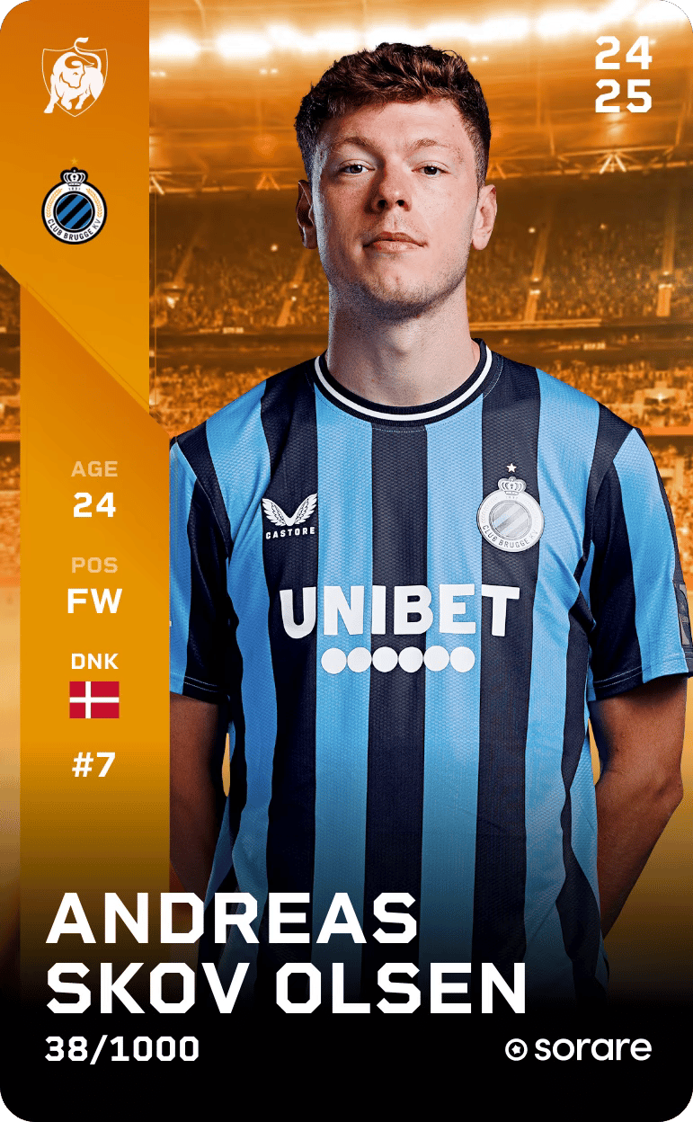 Andreas Skov Olsen 2024-25 • Limited 38/1000