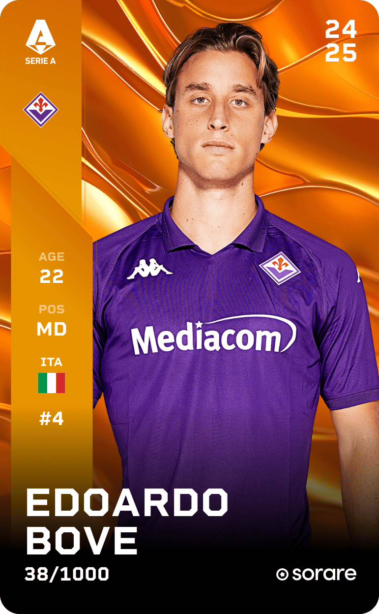 Edoardo Bove 2024-25 • Limited 38/1000