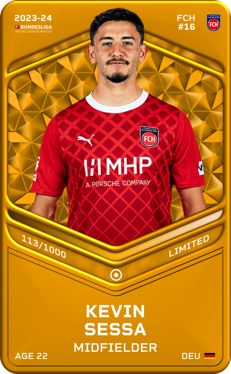 Kevin Sessa 2023-24 • Limited 113/1000