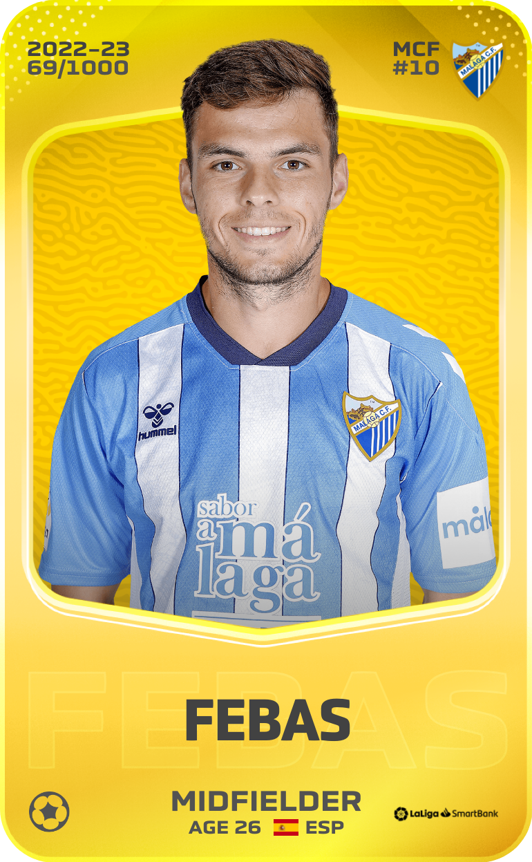 Sorare - Sorare Official - Febas 2022-23 • Limited 69/1000 - NFT # 79185613683708195924062699705472346804151424611890428113713727280391368891575