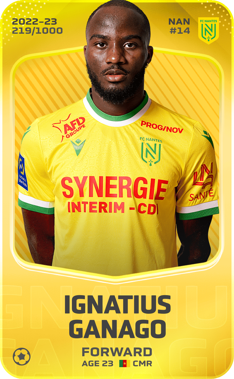 Ignatius Ganago 2022-23 • Limited 219/1000