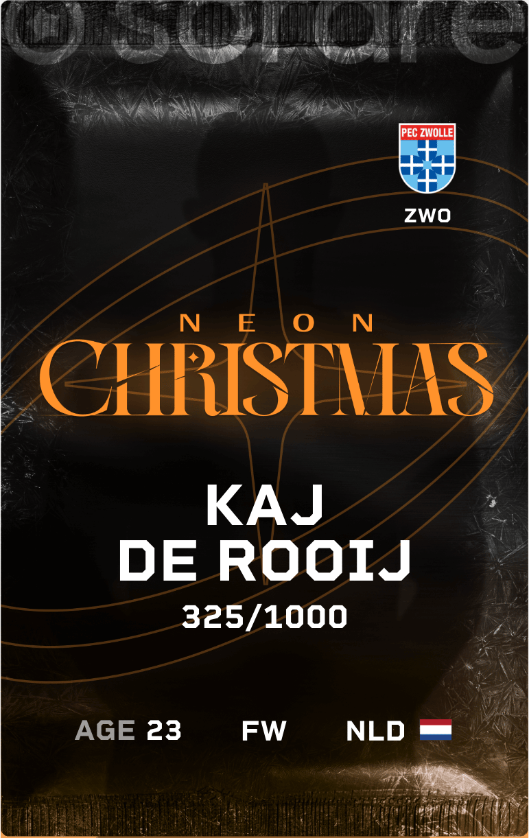 Kaj de Rooij 2024-25 • Limited 325/1000
