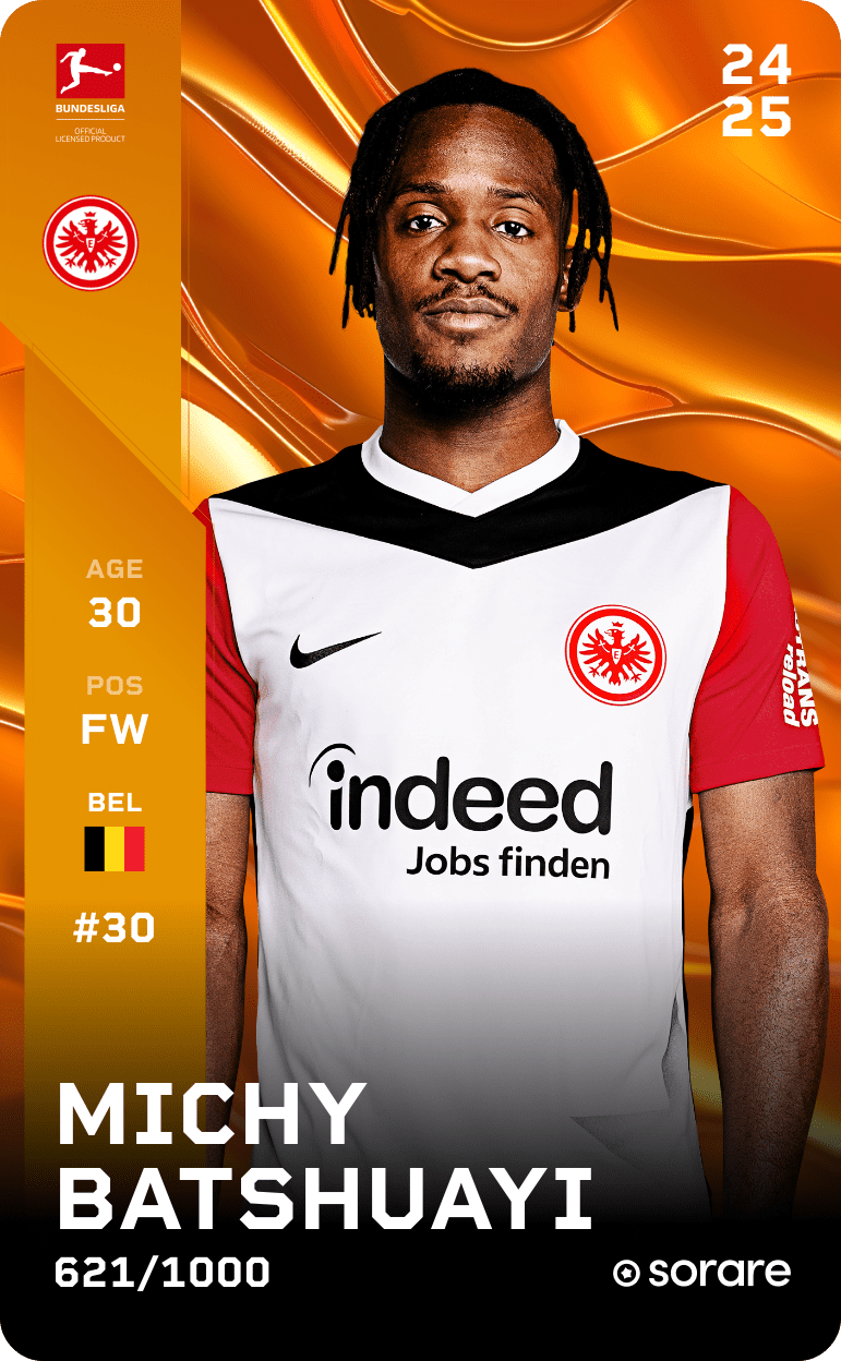 Michy Batshuayi 2024-25 • Limited 621/1000